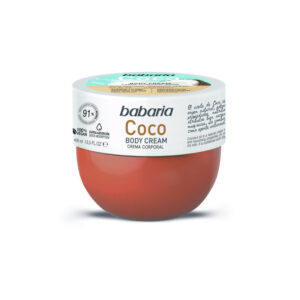 Body Cream de Coco de Babaria en formato de 400 ml.