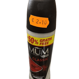 Desodorante Mum - Classic Men - 48 H