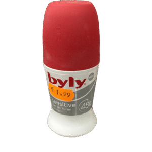 Desodorante Byly - Sensitive Sin Perfume - 72 H