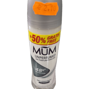 Desodorante Mum - Unperfumed - 48 H
