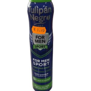 Desodorante Tulipan Negro - For Men Sport Sudor Controlado - 24 H